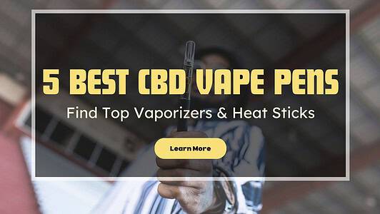 5 Best CBD Vape Pens: Find Top Vaporizers & Heat Sticks