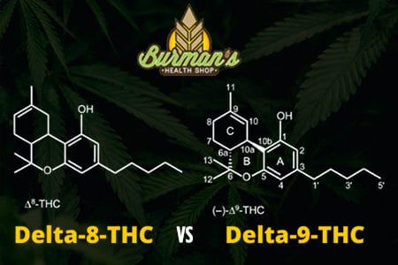 Delta 8 THC and Delta 9 THC