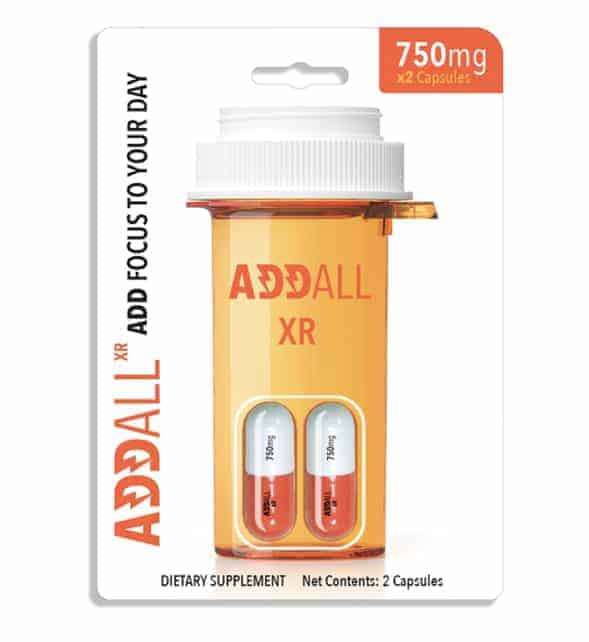 Addall XR Energy Mood and Focus Supplement