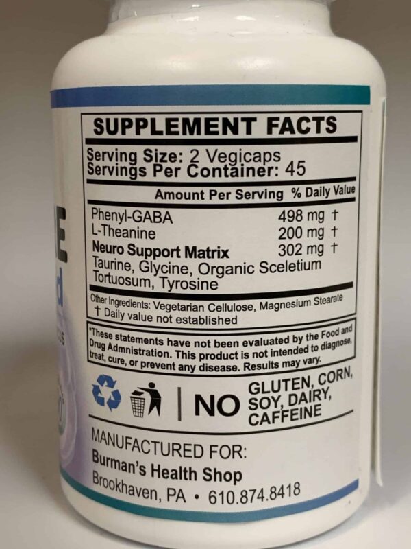 Gaba Pure Label - Ingredients